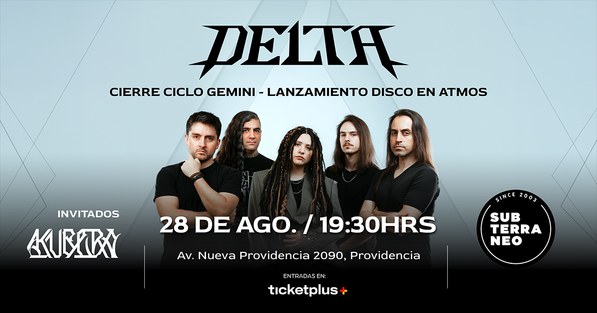 DELTA ★ VIERNES 28 AGOSTO ★ Club Subterráneo