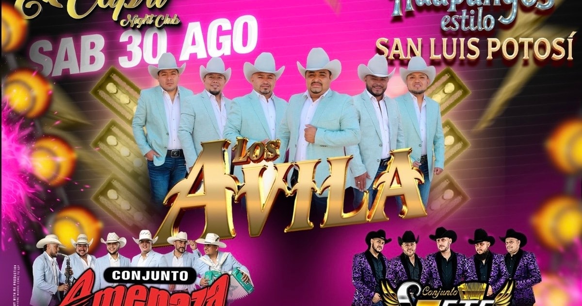 Los Avila-Conjunto Amenaza-Conjunto S7ete Norte-Huapangos Estilo San Luis Potosi