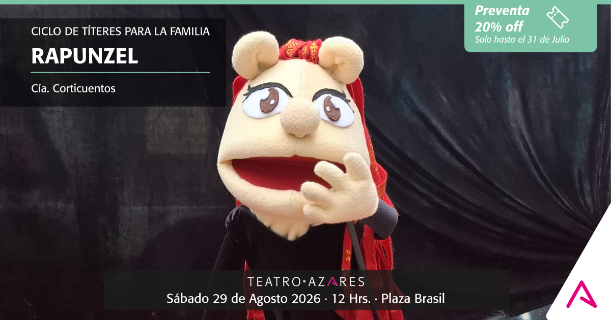 RAPUNZEL - CICLO DE TÍTERES PARA LA FAMILIA 2026