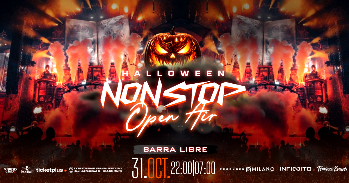  Halloween Non Stop + Barra Libre