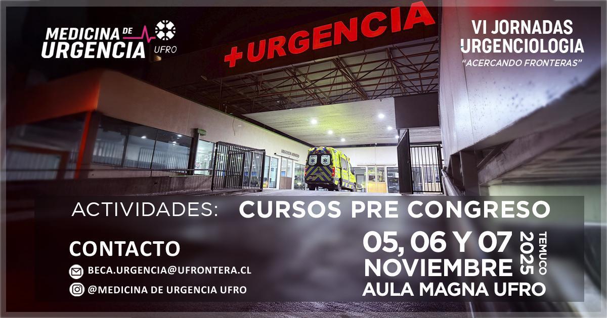 VI Jornadas Urgenciologia UFRO 2025