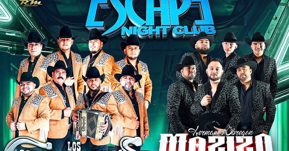 Los Contrabandistas-Mazizo Musical Hnos Obregon-Conjunto Garantia Norteña-Escape