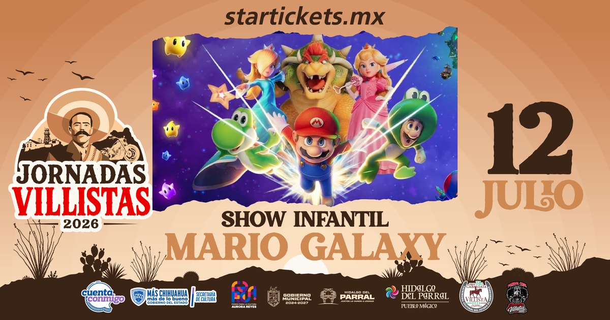 PARRAL - SHOW INFANTIL - MARIO GALAXY