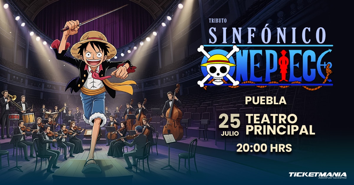One Piece Tributo Sinfonico en Puebla