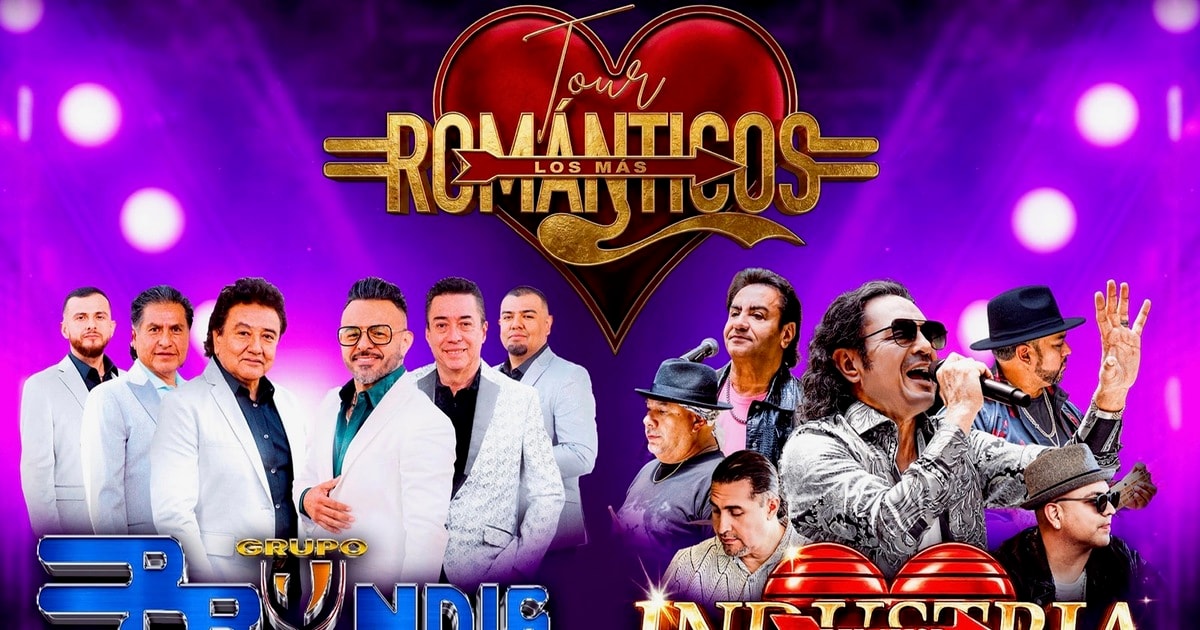 Tour Los Mas Romanticos-Grupo Bryndis-Industria Del Amor-Guardianes del Amor-Club Carnaval