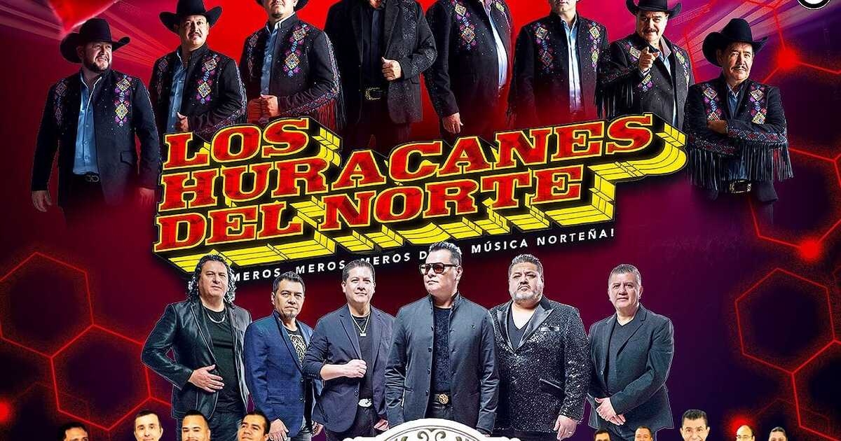HURACANES DEL NORTE-BXS-LADRON-FUGITIVOS-Caldwell Fairgrounds-Lenoir NC