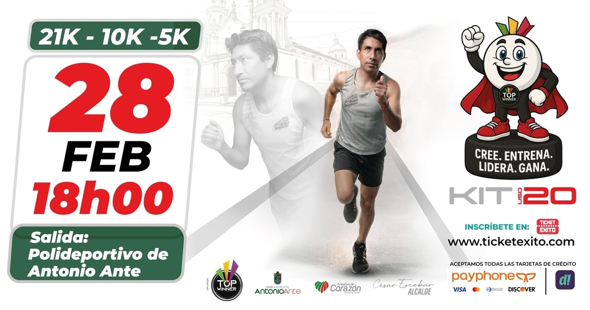 Circuito Anteño Top Winner 21K