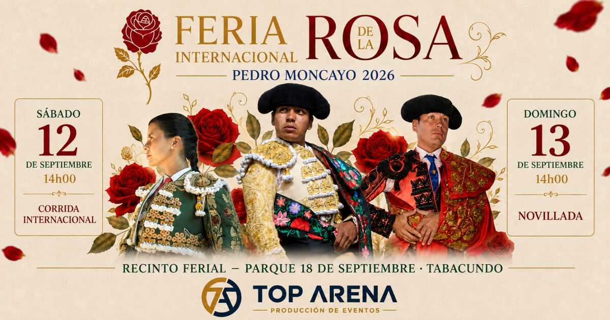 Feria Internacional de la Rosa Pedro Moncayo 2026