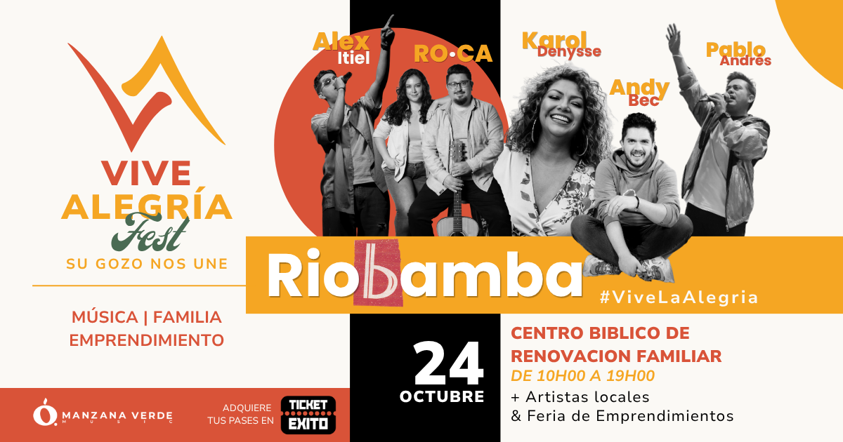 Vive Alegría Fest · RIOBAMBA 2026