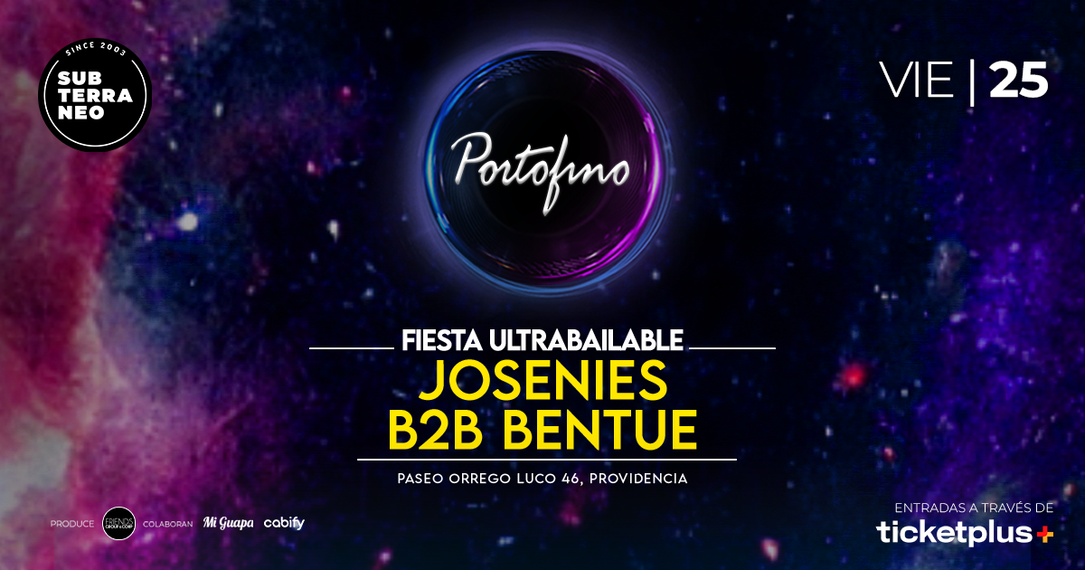 PORTOFINO Full ultrabailable ★ VIERNES 25 SEPTIEMBRE ★ Club Subterráneo (+23)