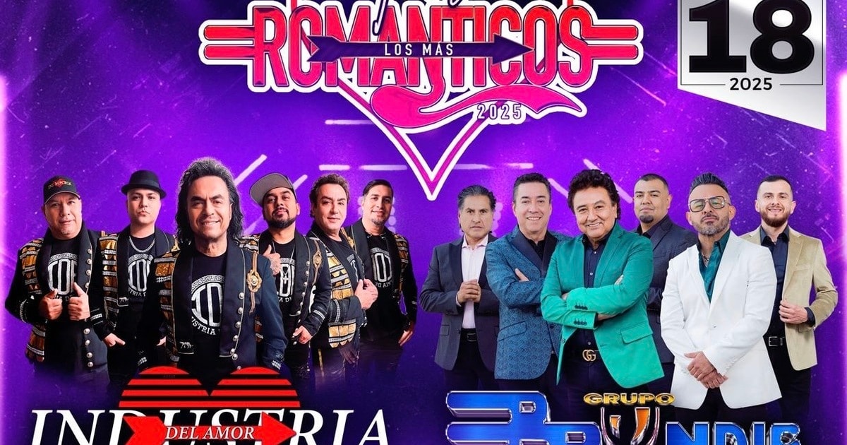 Industria del Amor-Bryndis-Los Gamma de Enrique Mora-Tour Los Mas Romanticos--Stampede