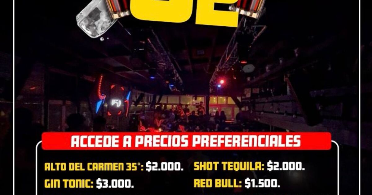 VIERNES 09 ENERO 2026 🌴☀️ VIERNES EN O2🥂💎 PROMOCIONES EXCLUSIVAS EN TRAGOS SELECCIONADOS 🥃🍹‼️INGRESO CON QR STOP 01 AM⚠️NOS RESERVAMOS EL DERECHO DE ADMISIÓN⚠️ 🚹🚺+18 AÑOS.