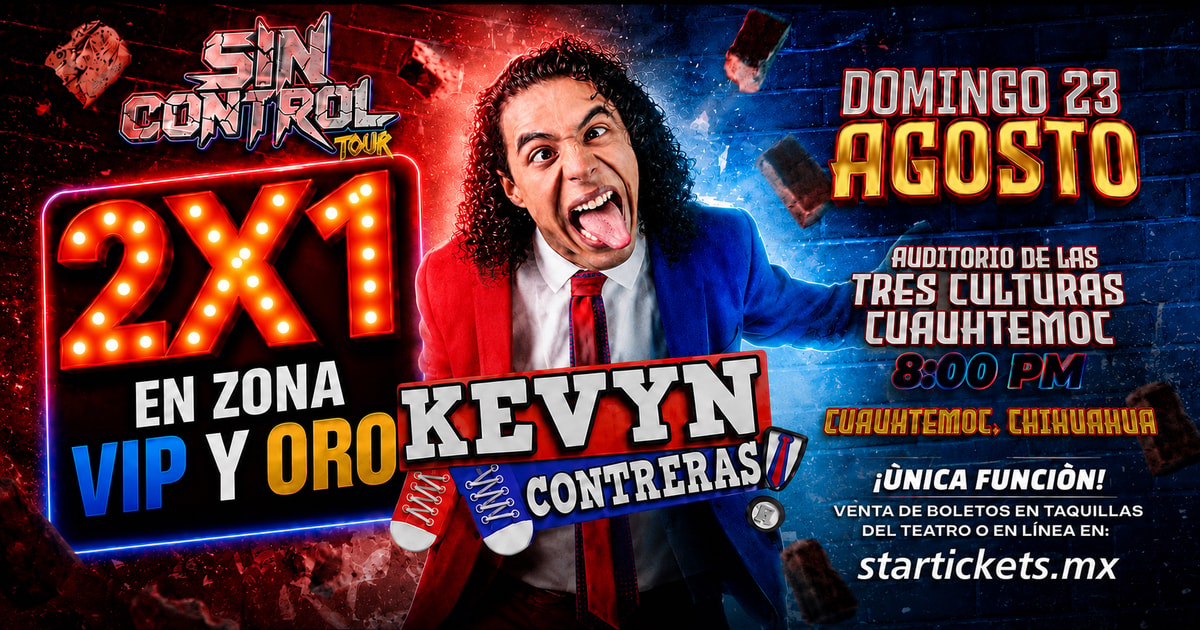 CUAUH - KEVIN CONTRERAS - SIN CONTROL TOUR