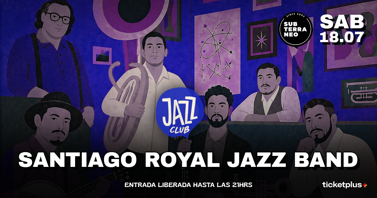 JAZZ CLUB 🎵 SÁBADO 18 JULIO ★ Club Subterráneo