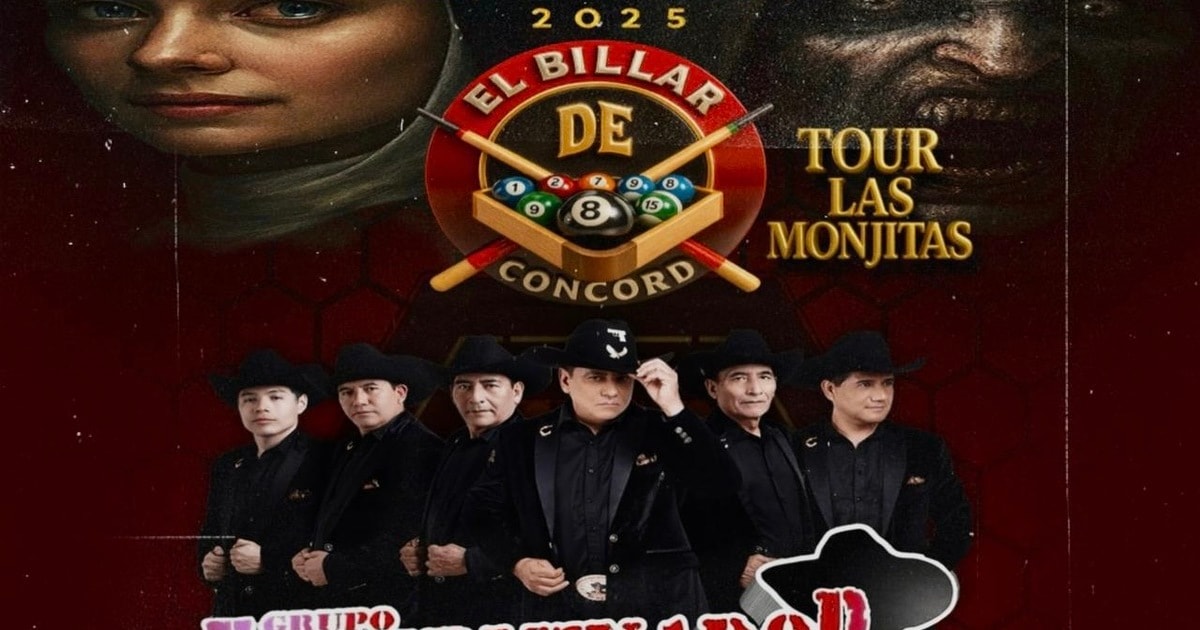 Grupo Exterminador-Las Monjitas Tour--Los Terribles del Norte-Los Capos de Mexico-El Billar de Concord
