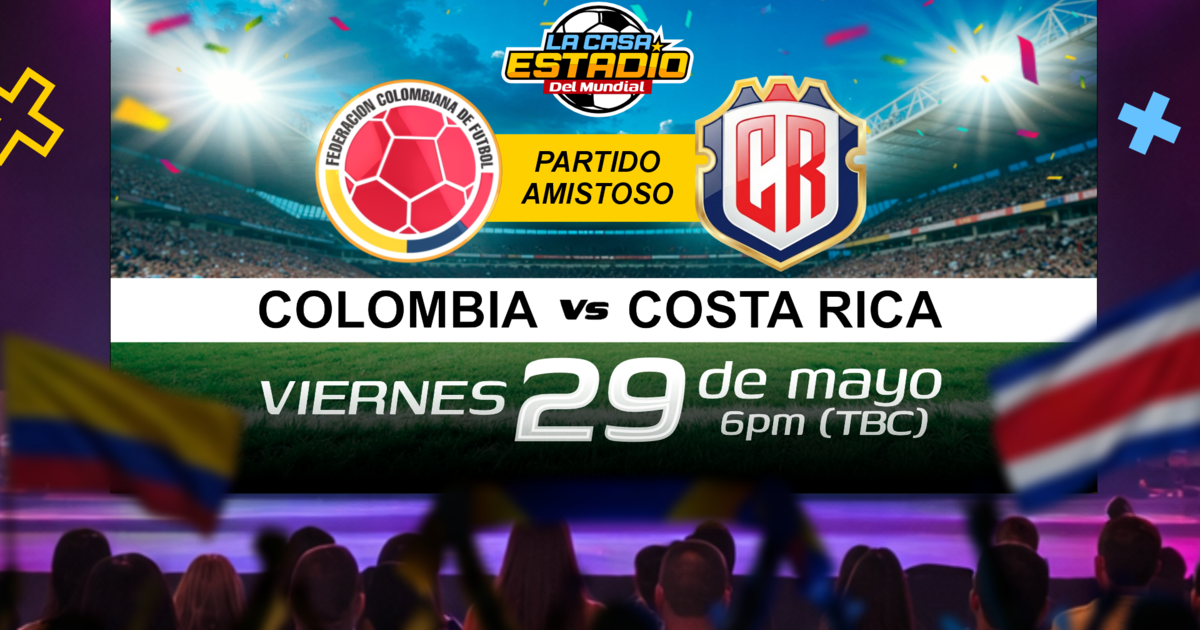 LA CASA ESTADIO DEL MUNDIAL - Colombia vs Costa Rica