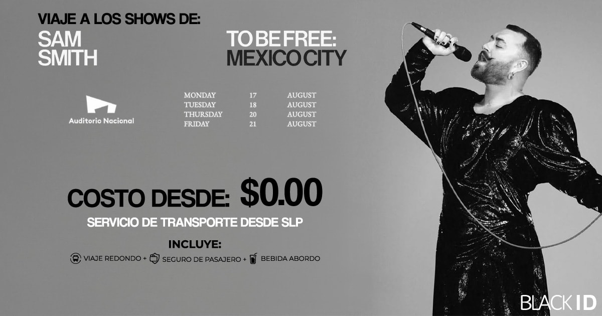 Viaje al show de Sam Smith en CDMX
