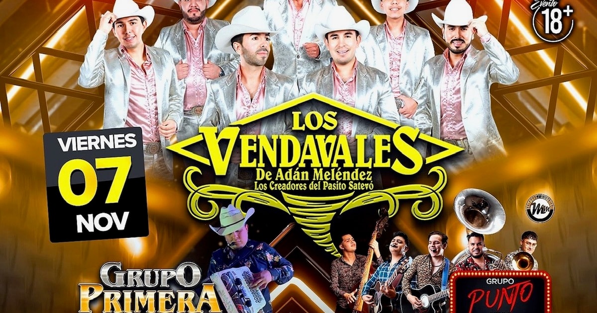 Los Vendavales de Adan Melendez-Grupo Primera-Grupo Punto Ciego-Tequilas Discoteque
