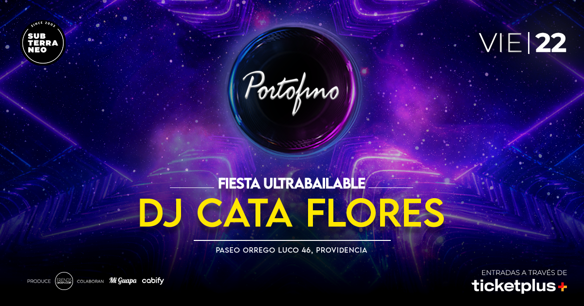 PORTOFINO Full ultrabailable ★ VIERNES 22 MAYO ★ Club Subterráneo (+23)