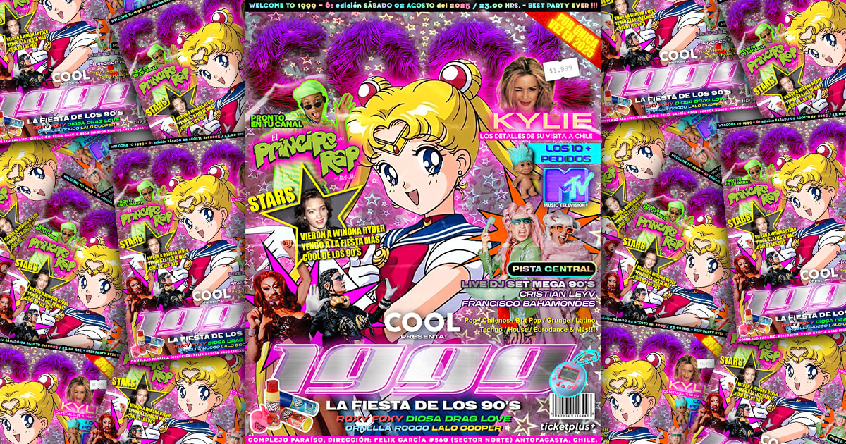 1999 LA FIESTA DE LOS 90's Presentado por: COOL CLUB