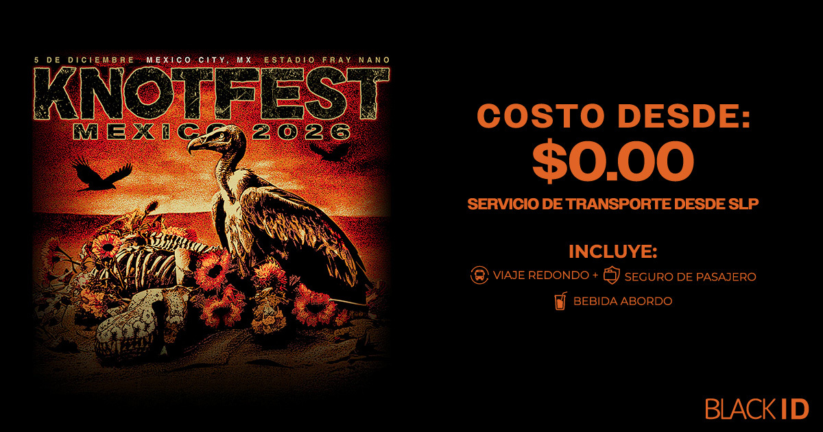 Viaje al festival KNOTFEST en CDMX