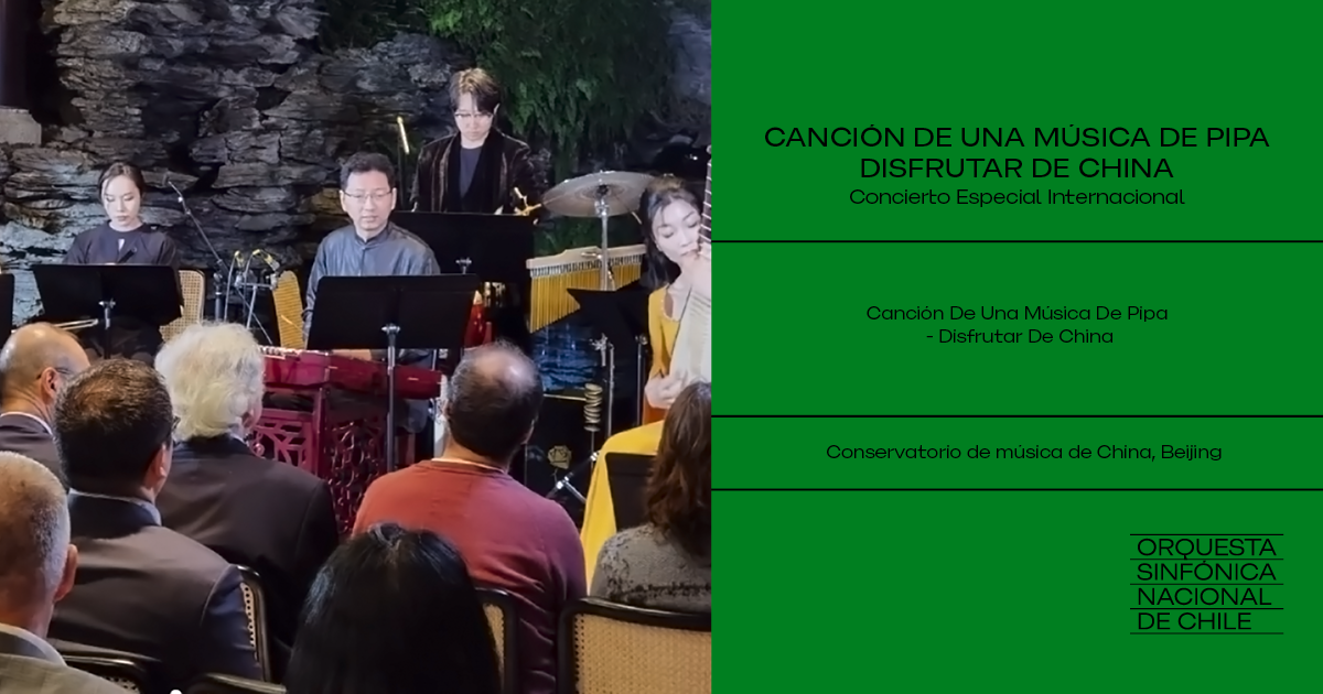 Concierto Especial Internacional / Canción de una música de Pipa - Disfrutar de China