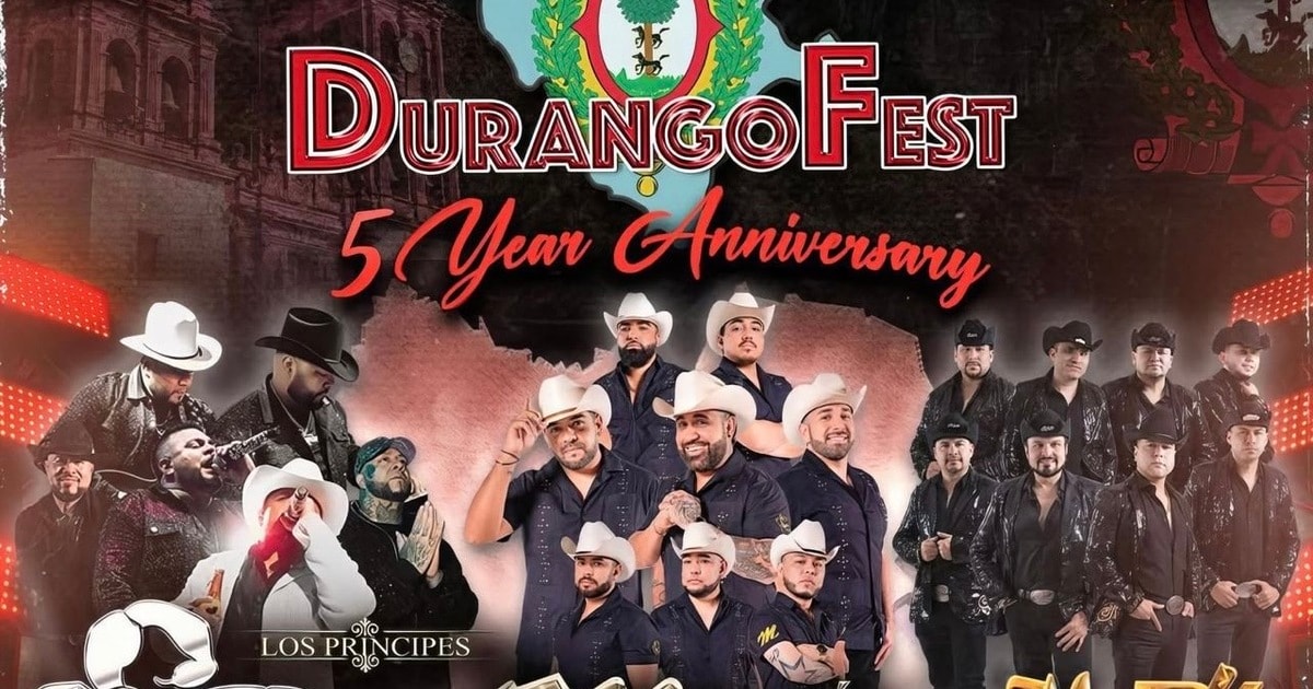 Durango Fest-Alacranes Musical-Montez de Durango-K-Paz de la Sierra-Patrulla 81-Banda Lamento Show