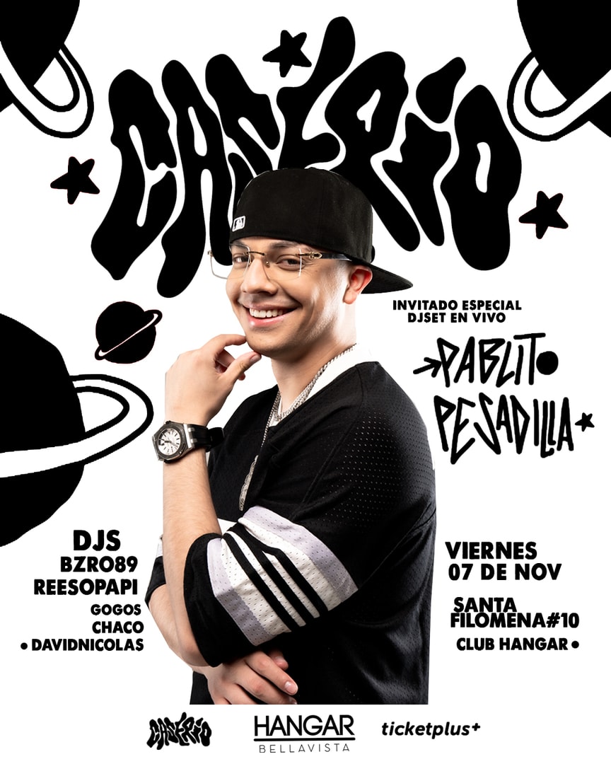Viernes de Case con Pablito Pesadilla en Caserío fiesta 7 de Noviembre en Hangar 