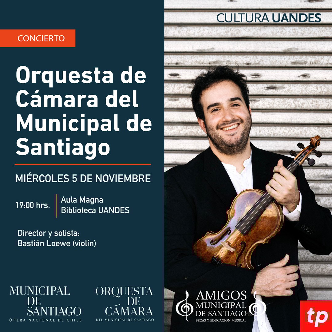 Concierto Orquesta de Cámara del Municipal de Santiago