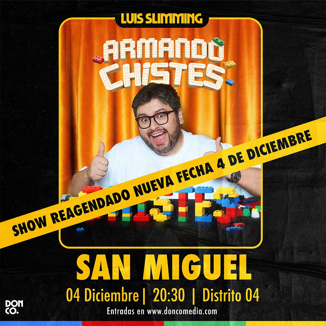 Luis Slimming / Distrito San Ignacio / 04 de Diciembre / 20:30 hrs