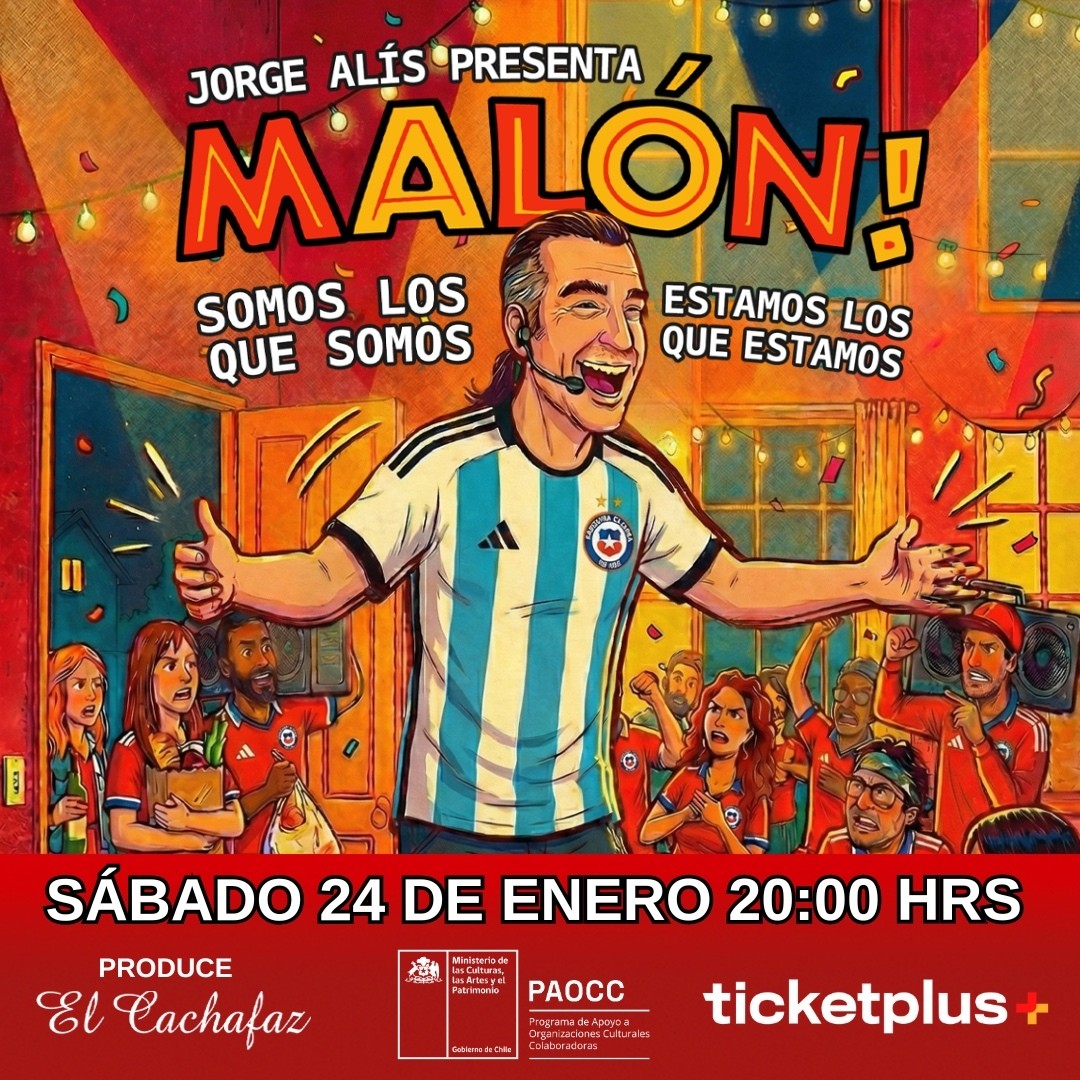 Jorge Alis-MALON- Sabado 24 de Enero 20 hrs