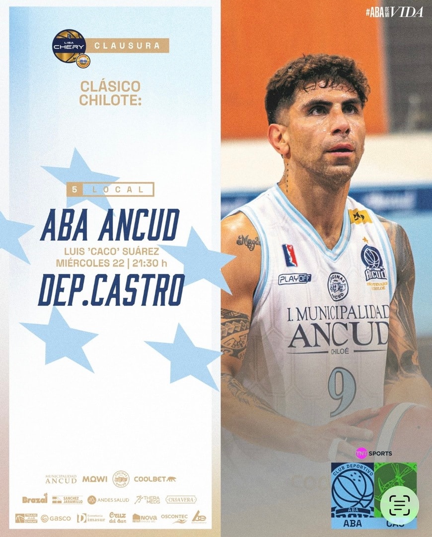 CD ABA Ancud vs CD Castro / LNB / Liga CHERY by Cecinas Llanquihue 2026