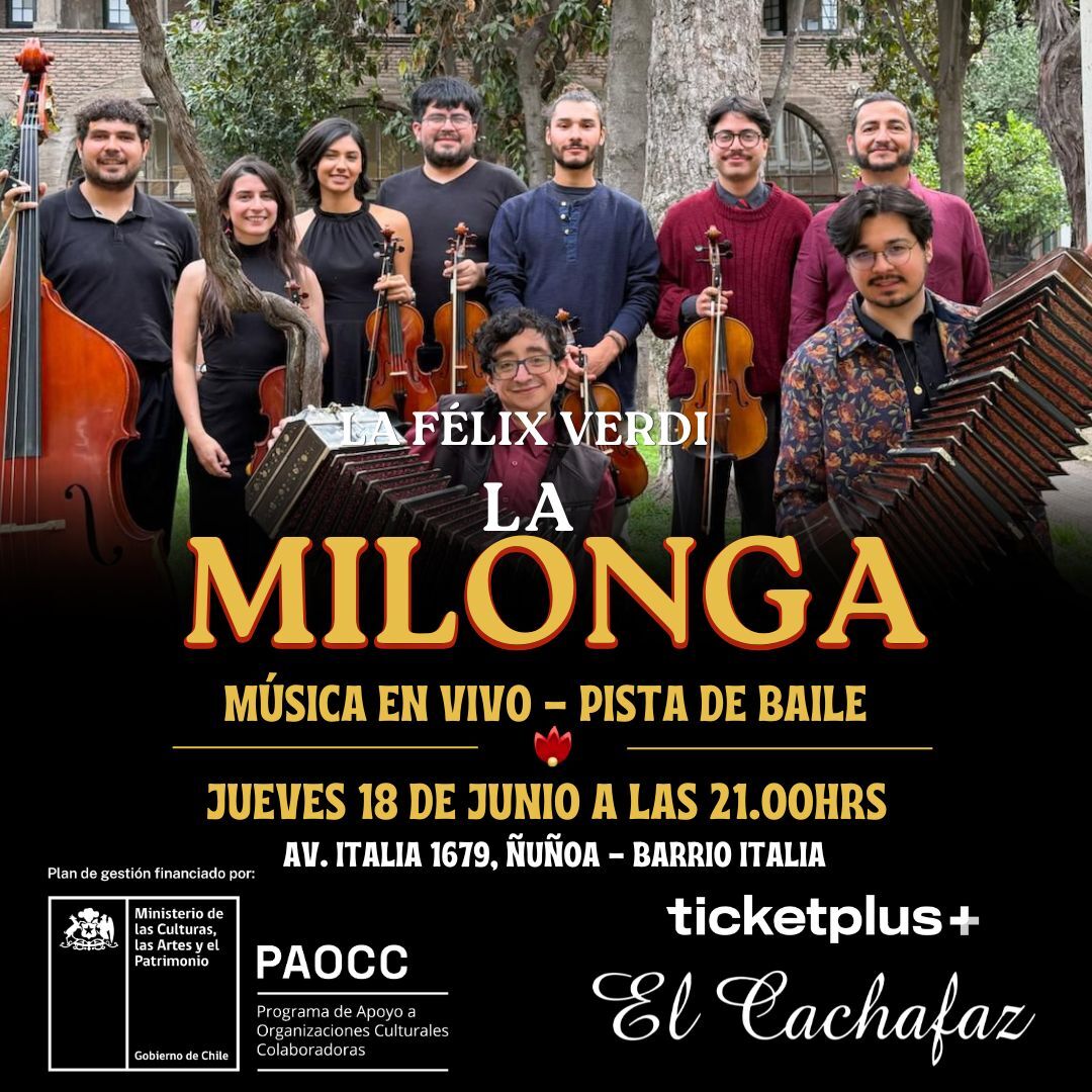 Milonga Jueves 18 Junio 21hrs 