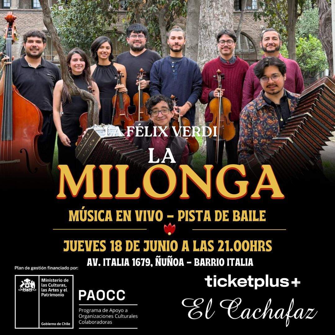 Milonga Jueves 18 Junio 21hrs 