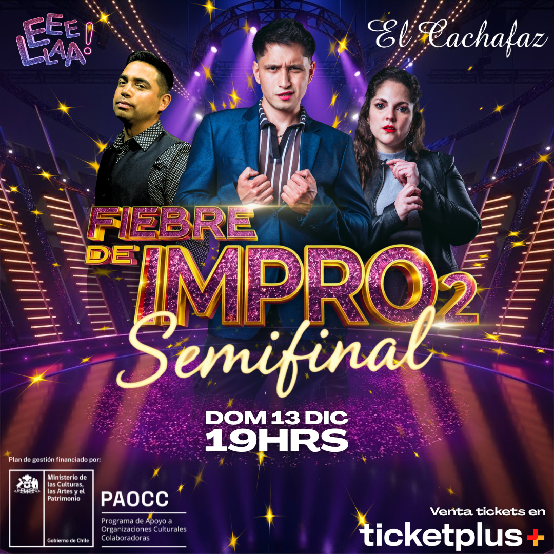 Show impro-Fiebre de impro-Domingo 13 Diciembre 19hrs