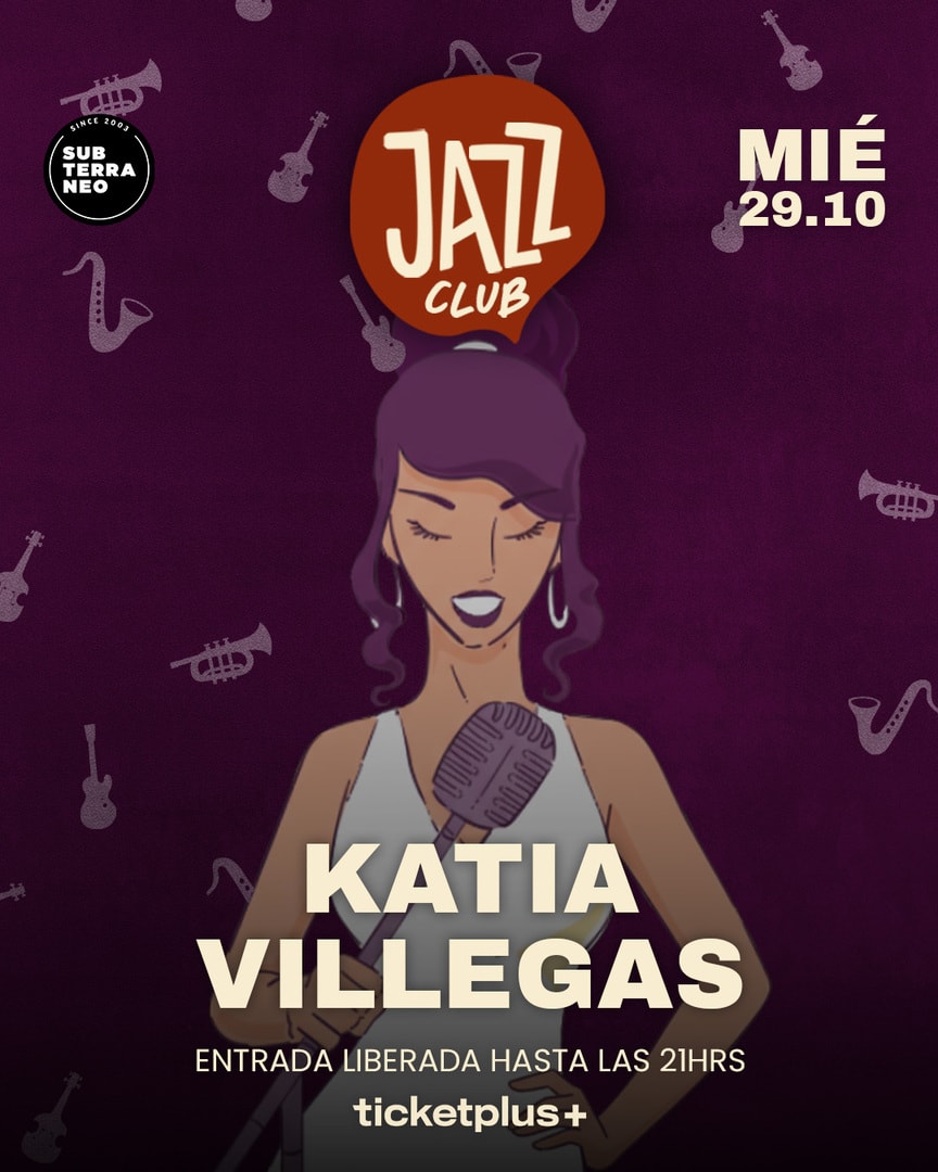JAZZ CLUB 🎵 MIÉRCOLES 29 OCTUBRE ★ Club Subterráneo 