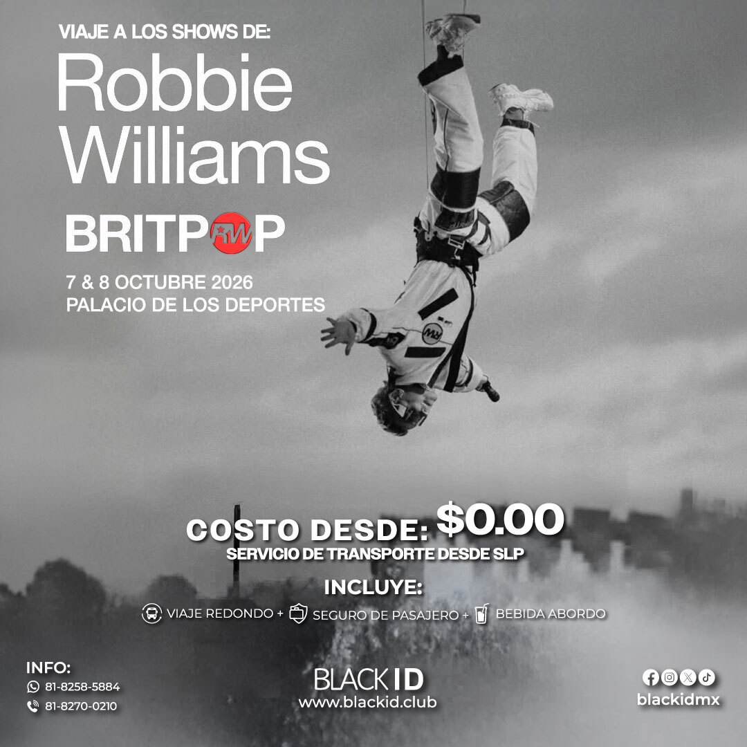 Viaje al show de Robbie Williams en CDMX