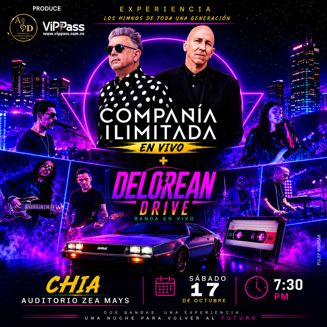 COMPAÑIA ILIMITADA + DELOREAN CHIA