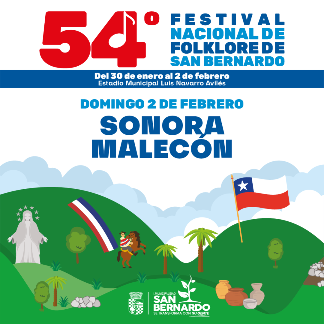 54° FESTIVAL DEL FOLCKLORE DE SAN BERNARDO