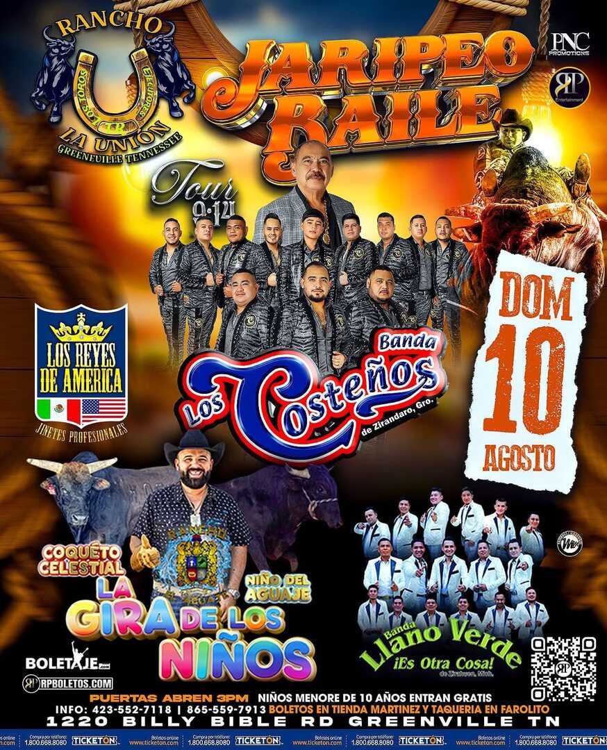 Los Costeños-Banda Llano Verde-Ranchon El Aguaje-Greenville TN