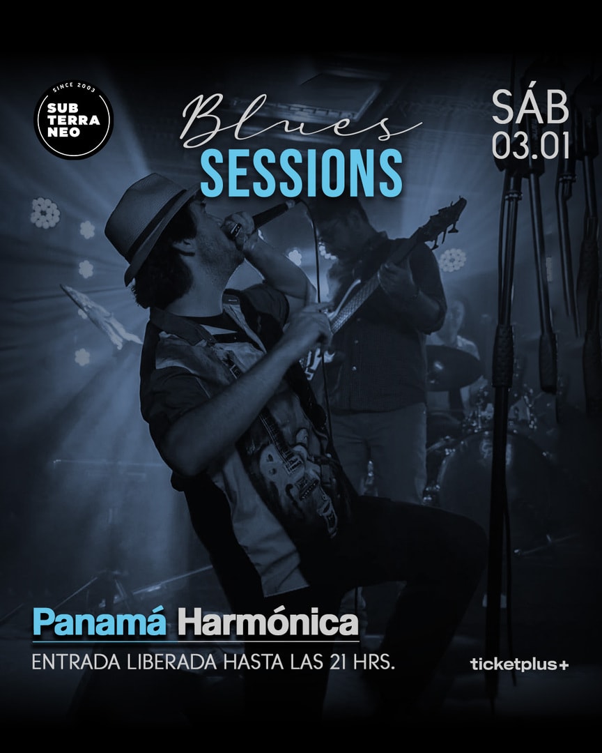 BLUES SESSIONS 🎵 SÁBADO 03 ENERO ★ Club Subterráneo 