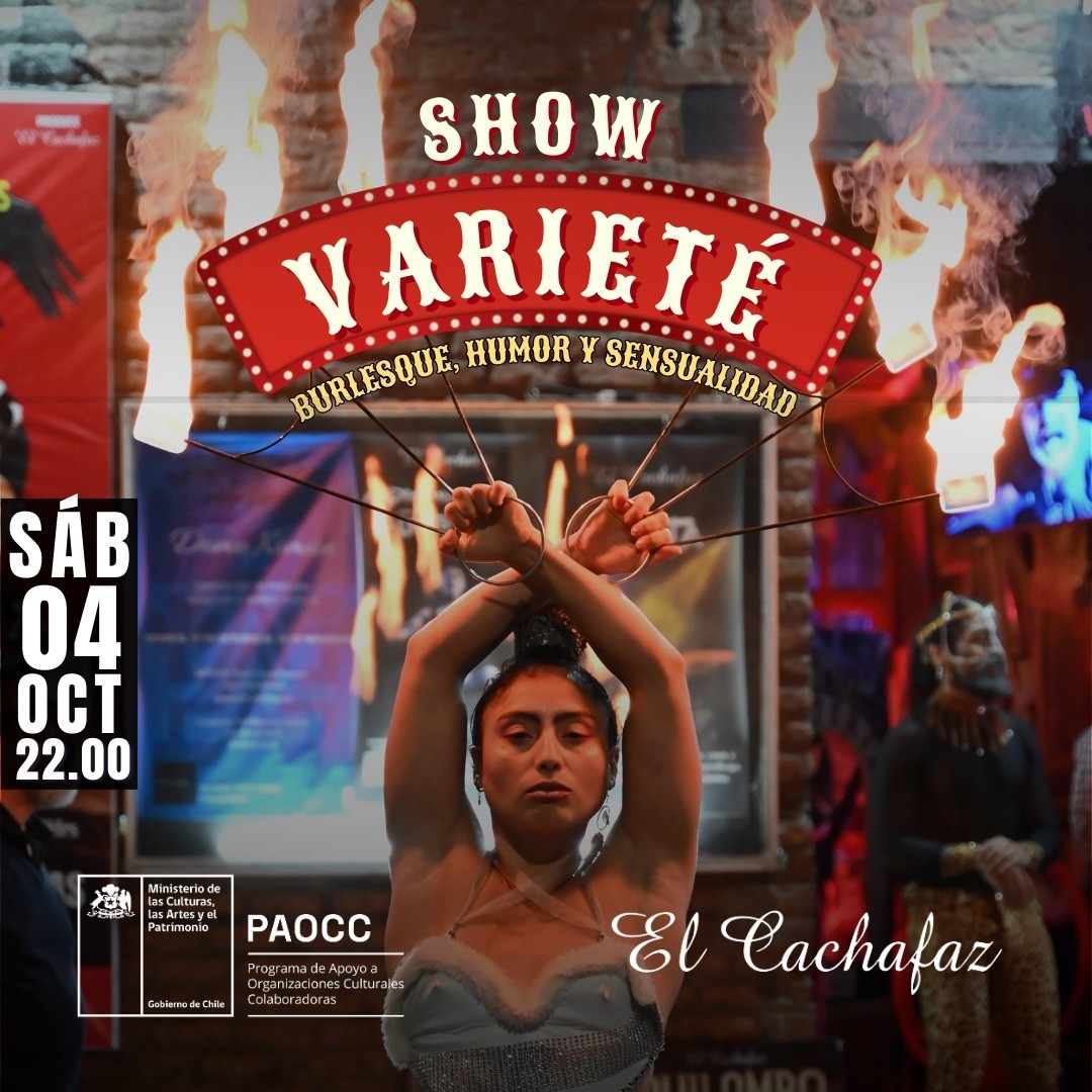 Variete Sabado 4 de Octubre 22 hrs