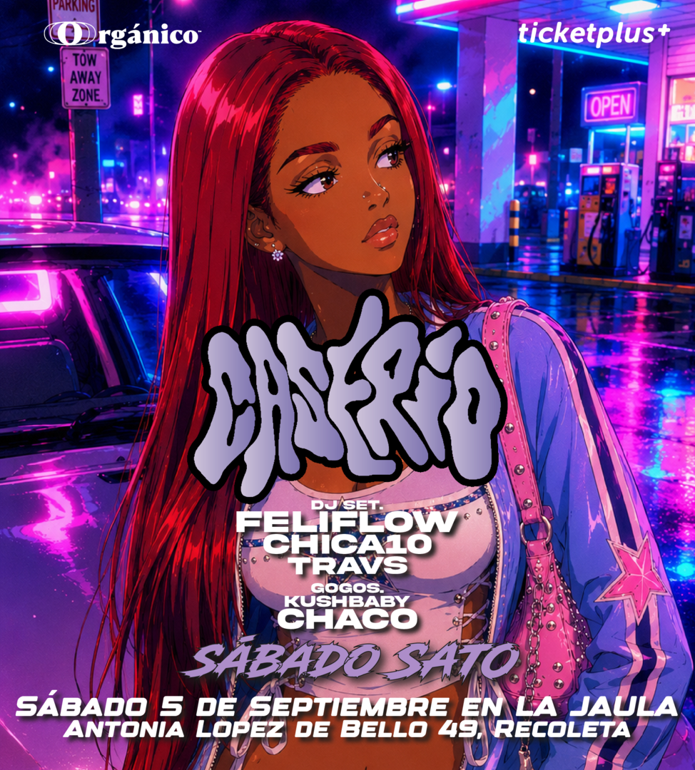 SÁBADO SATO😈 En Caserío fiesta Sábado 5 de Septiembre en La Jaula