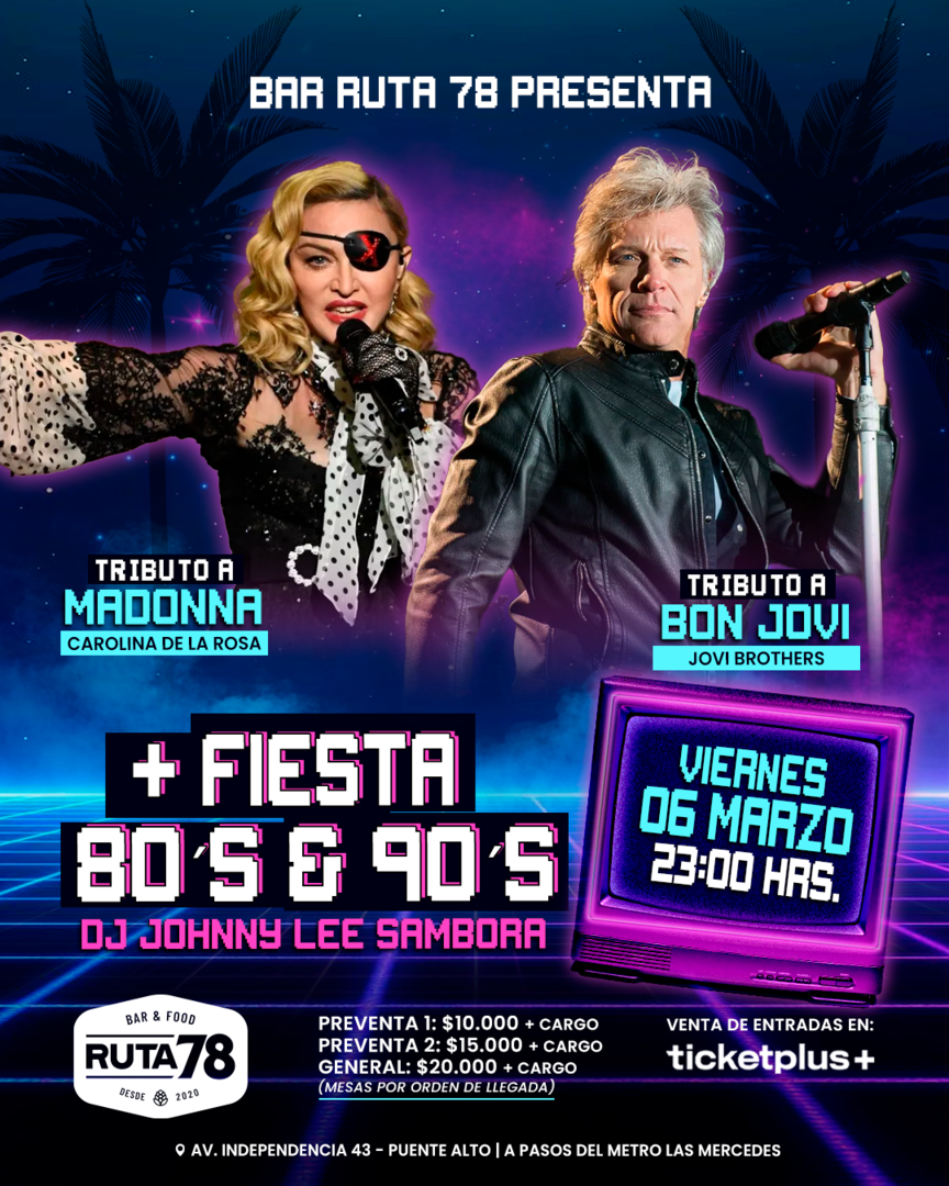 Tributo a Madona & Bon Jovi