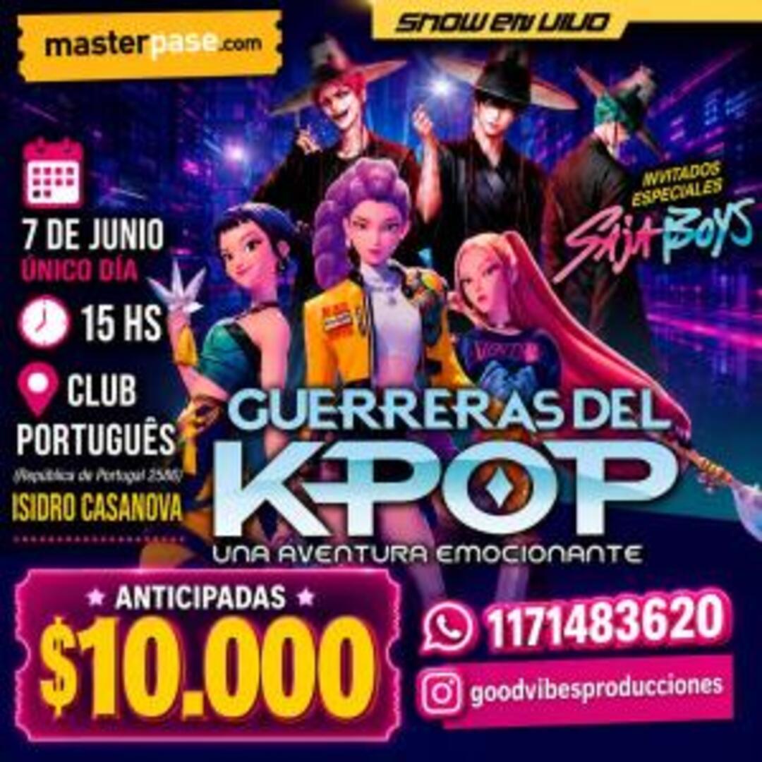 GUERRERAS DEL K-POP: Una aventura emocionante 