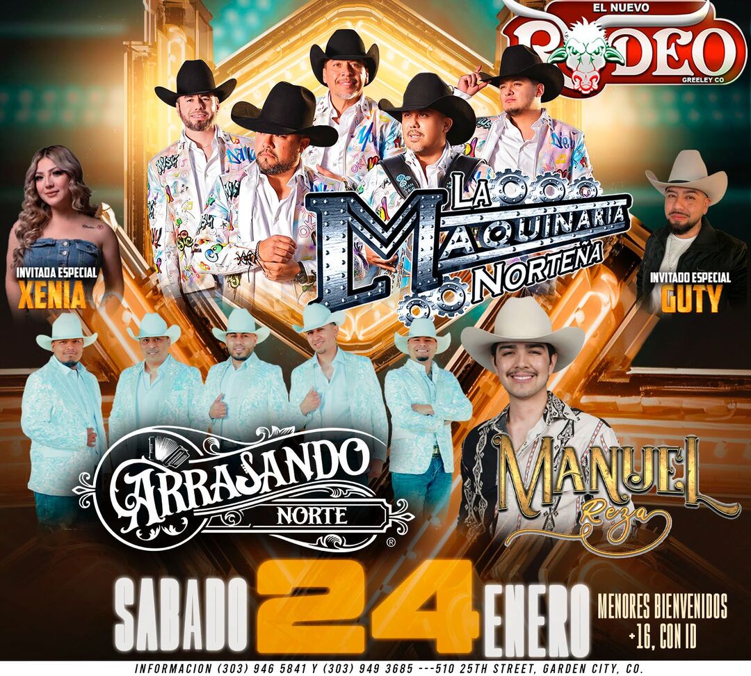 La Maquinaria Nortena-Arrasando Norte-Manuel Reza-El Nuevo Rodeo