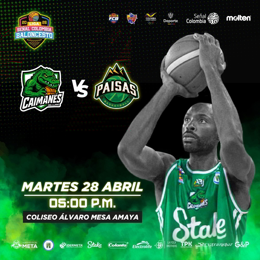 CAIMANES VS PAISAS 28 DE ABRIL