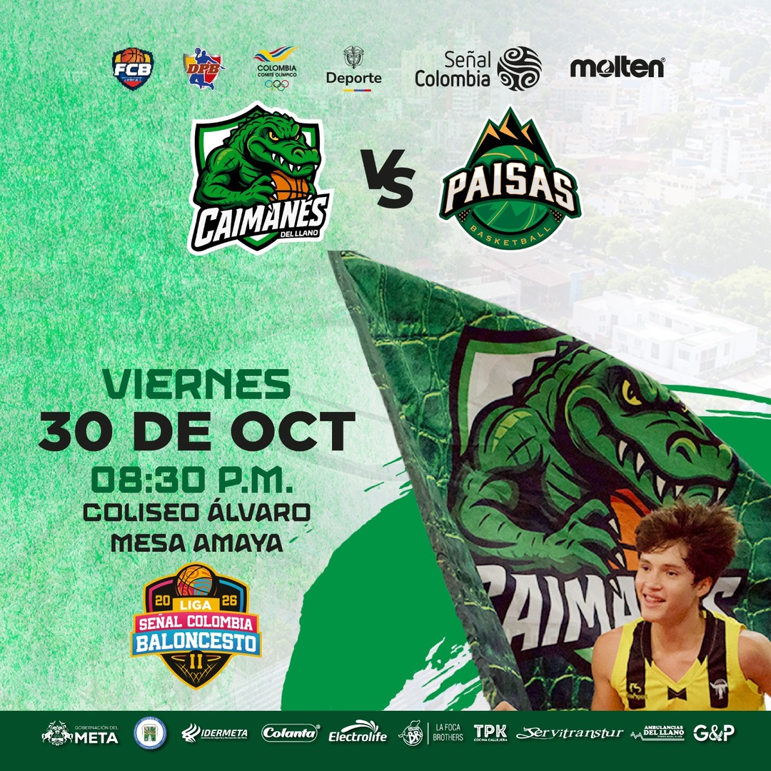 CAIMANES VS PAISAS 30 DE OCTUBRE