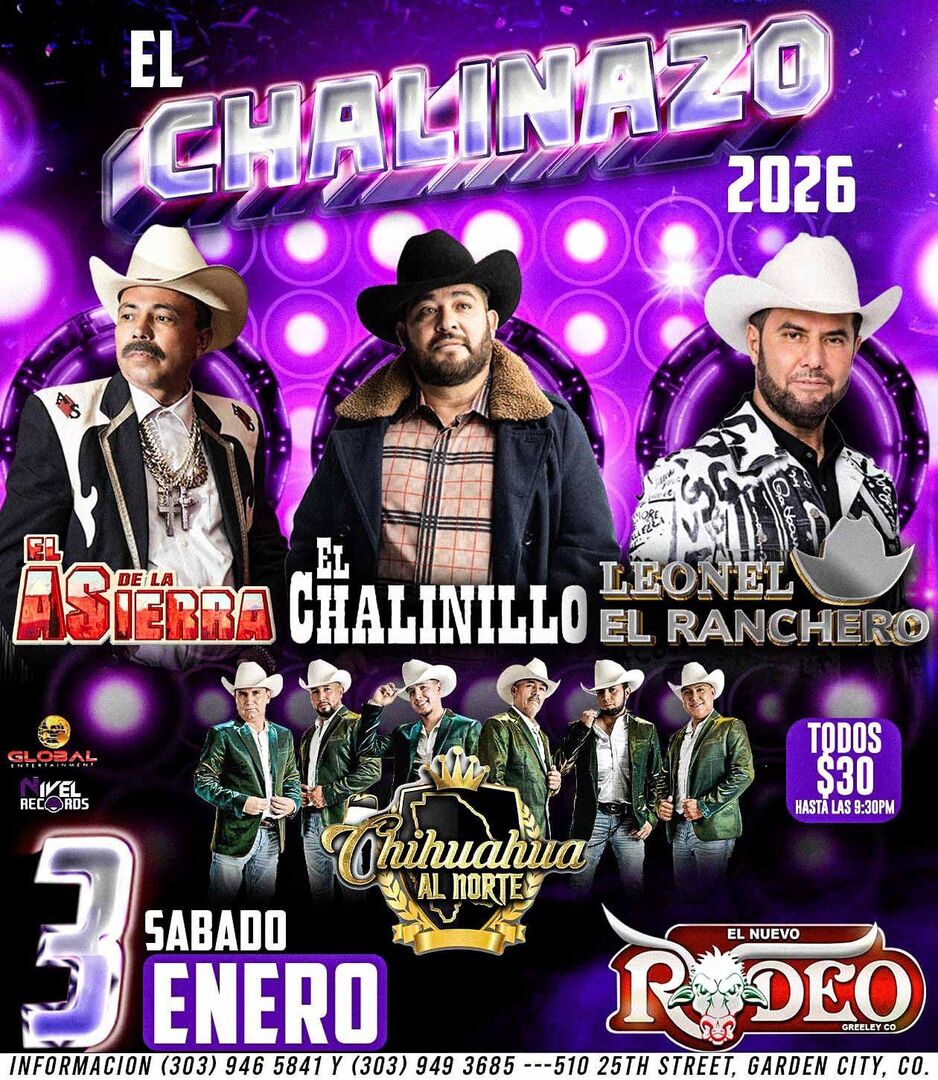 El Chalinazo-El As De La Sierra-El Chalinillo-Leonel El Ranchero-Chihuahua al Norte