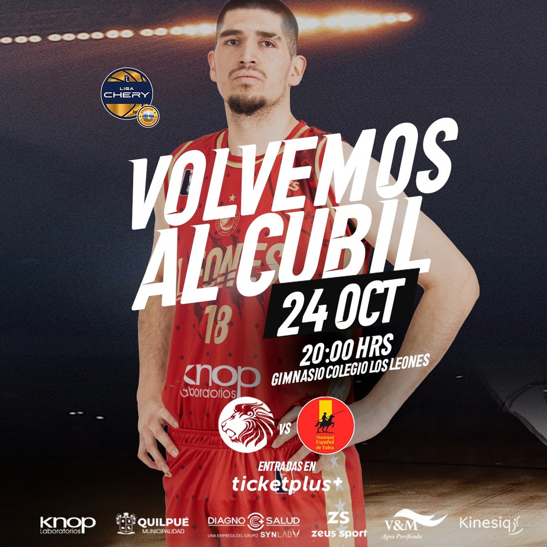 CDC LOS LEONES vs ESPAÑOL DE TALCA / LNB Liga CHERY by Cecinas Llanquihue 2025
